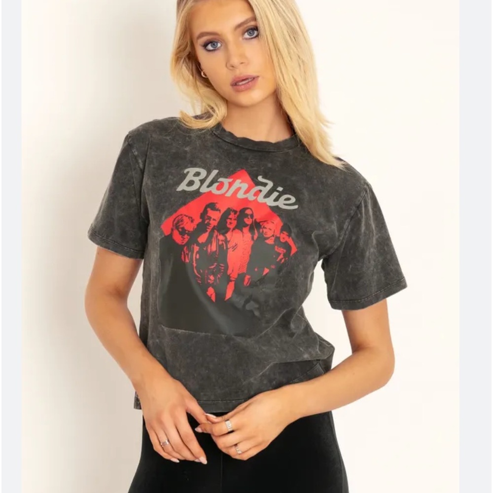 BlackMilk Blondie Cropped Acid Tee size XL EUC